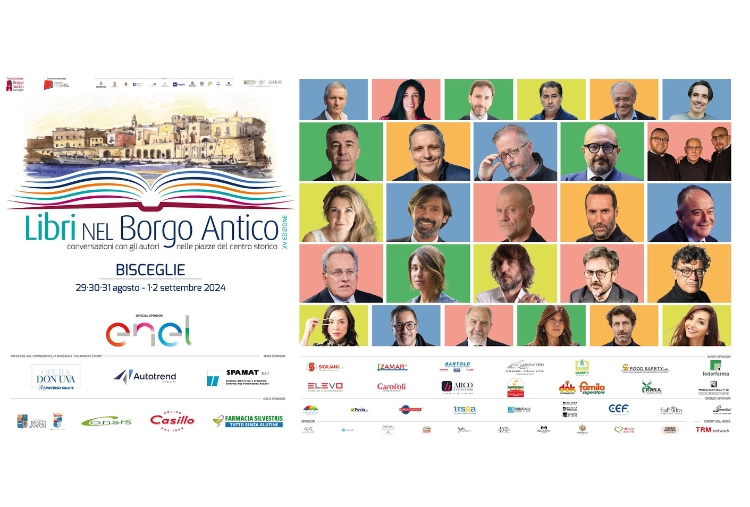 Libri nel Borgo Antico: Il Festival Letterario che Anima Bisceglie dal 29 Agosto al 2 Settembre