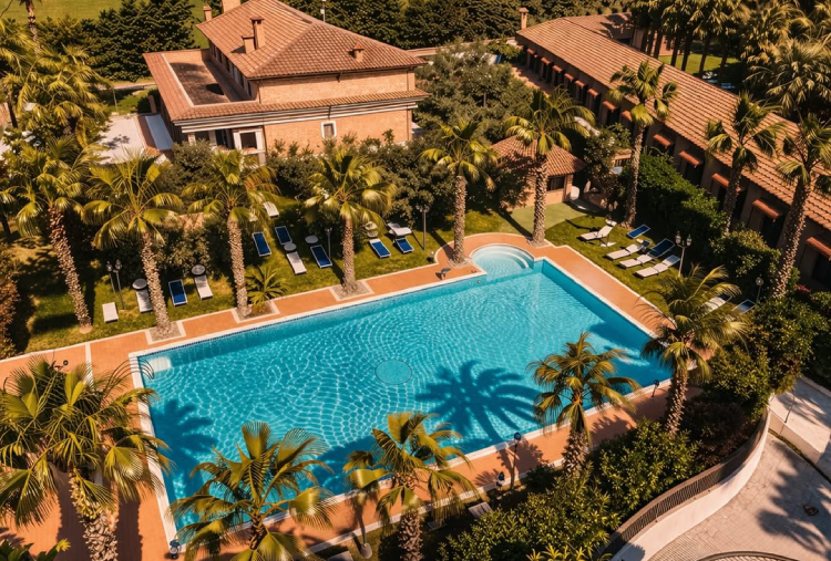 1 Notte Luxury in B&B o Mezza Pensione con Accesso alla Piscina Esterna e Percorso Spa anche con Massaggio per 2 persone