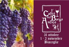 31/10 - 1-2/11: Pass Calici nel Borgo Antico 2025 a Bisceglie per 1 persona