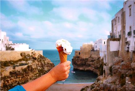 Polignano da Gustare: 2 Gelati e 2 Caffè Speciali