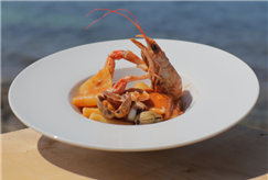 Anche il Sabato a Cena: Menù in Riva al Mare per 1 persona