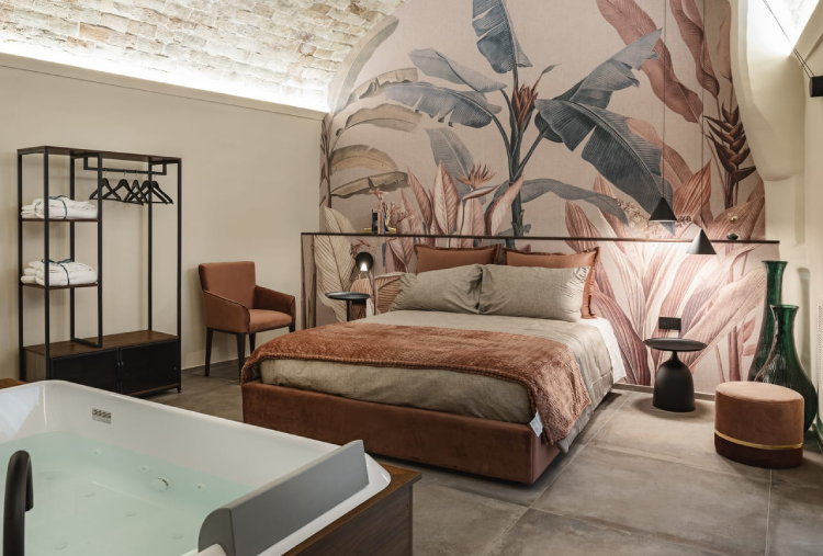 1 Notte anche in Suite con Vasca Idromassaggio e con Accesso all'Area Benessere Privata per 2 persone